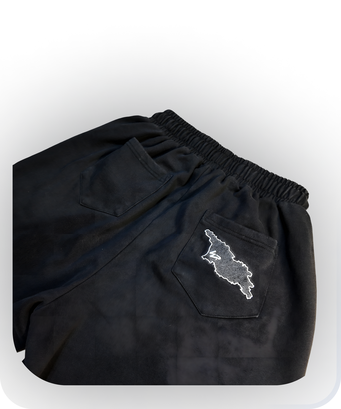 Black-Washed Sweatpants